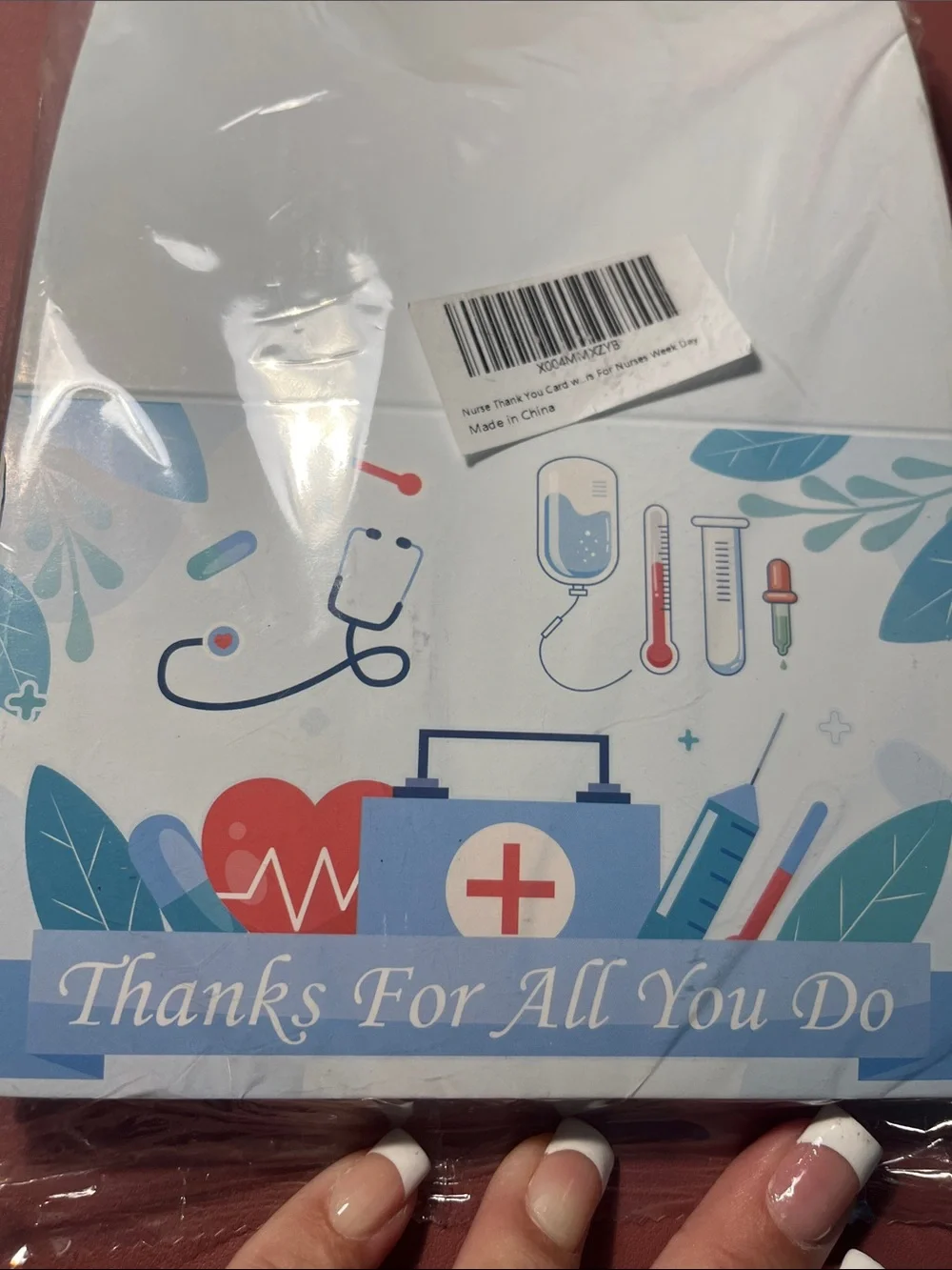 Healthcare Appreciation cards- 24 cards 6 different kinds four of each style